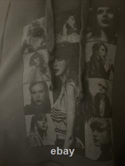 2023 Taylor Swift The Eras Tour Official Merch Hoodie Sweat Shirt XL Black