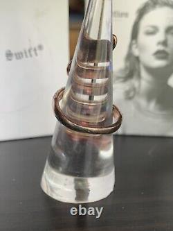 AUTHENTIC Rare Taylor Swift Reputation Era Rose Gold 925 Snake Ring Merch with Box