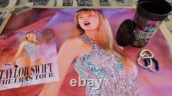 Full Size Original Taylor Swift Eras Tour Movie Poster and Merch Bundle