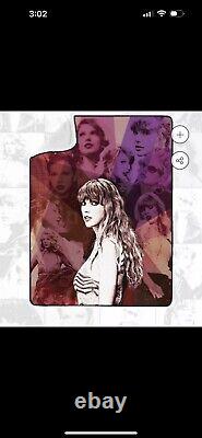 NEW 100% Authentic Taylor Swift Eras Tour Blanket Official Merchandise Rare