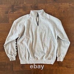 NEW 2023 Eras Tour Gray Quarter Zip Pullover Sweatshirt Taylor Swift Grey Medium