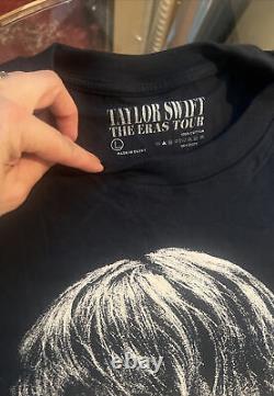 NEW & HARD TO FIND! TAYLOR SWIFT The Eras Tour Dark Blue Long Sleeve Shirt LG
