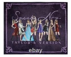 New Official Taylor Swift Speak Now Taylor's Version Eras Tour Blanket 50 x 60