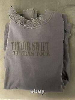 Official Merch Taylor Swift The Eras Tour Blue Crewneck Sweatshirt NWT Size 2XL