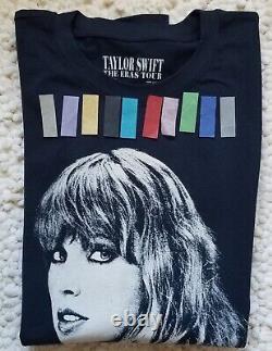 TAYLOR SWIFT Eras Tour Genuine Merch T-Shirt + Confetti D1 In LA SOFI Sz 2XL NEW