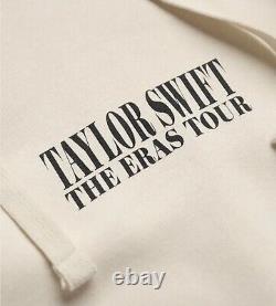Taylor Swift 2023 The Eras Tour Beige Hoodie (Size XS)