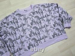 Taylor Swift Concert Sweatshirt (4XL) AOP Band Purple Boxy Fit The Eras Tour