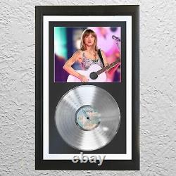 Taylor Swift Eras Platinum Vinyl Record LP Album UnSigned Framed Music Display