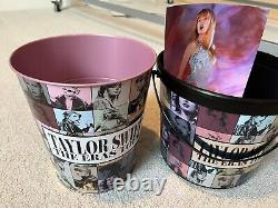 Taylor Swift Eras Tour AMC Popcorn Bucket Set Poster Regular Cup IN HAND