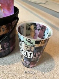 Taylor Swift Eras Tour AMC Popcorn Bucket Set Poster Regular Cup IN HAND