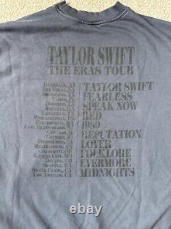 Taylor Swift Eras Tour Blue Crewneck Size X-Large