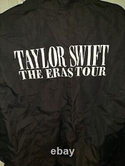 Taylor Swift Eras Tour Merch Production Crew Windbreaker Detroit RARE