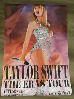 Taylor Swift Eras Tour Original Theatrical Movie Poster DS 27x40 From Premiere