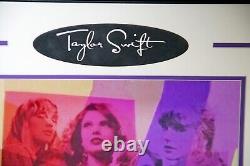 Taylor Swift Framed 14x24 The New Eras Tour Houston Poster
