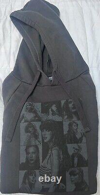 Taylor Swift Limited Edition Official The Eras Tour Lg Hoodie Charcoal