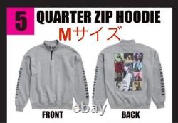 Taylor Swift Quarter Zip Hoodie The Eras Tour Tokyo Limited Edition Size M gray