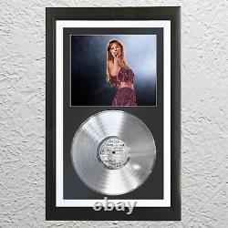 Taylor Swift Reputation Eras Platinum Vinyl Record Album UnSigned Framed Display