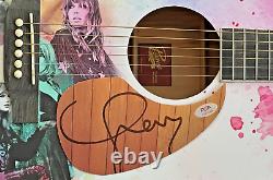 Taylor Swift Signed Eras Tour Custom Graphics Art Guitar Autographed Psa/dna Coa