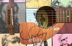 Taylor Swift Signed Eras Tour Custom Graphics Art Guitar Autographed Psa/dna Coa