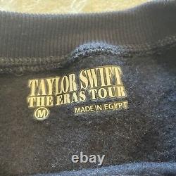 Taylor Swift Size Medium Eras Tour Navy Blue Crewneck Sweatshirt