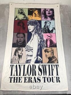 Taylor Swift Tapestry 2023 Eras Tour Authentic Official Canvas Swifties 30 x 47