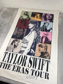 Taylor Swift Tapestry 2023 Eras Tour Authentic Official Canvas Swifties 30 x 47