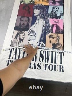 Taylor Swift Tapestry 2023 Eras Tour Authentic Official Canvas Swifties 30 x 47