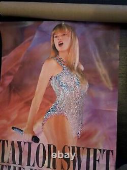 Taylor Swift The Eras Tour, 2023,27×40Original, DS, Rolled OneSheet, Rip/Taped