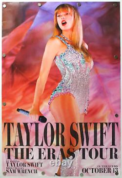 Taylor Swift The Eras Tour 2023 Double Sided Original Movie Poster 27 x 40