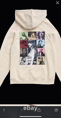 Taylor Swift The Eras Tour Almond Hoodie Sweatshirt Size M Official Merch New