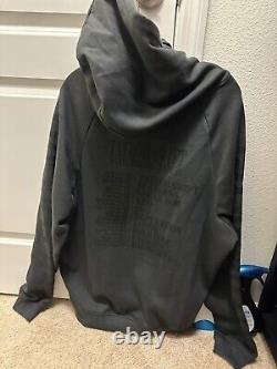 Taylor Swift The Eras Tour Black Hoodie Limited Edition Merch Size Large