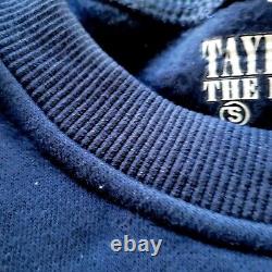 Taylor Swift. The Eras Tour. Blue Crewneck Sweater Sweatshirt Small Very Nice