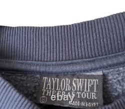 Taylor Swift The Eras Tour Blue Crewneck Sweatshirt US Merch Small Runs Big NWT