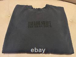 Taylor Swift The Eras Tour Blue Graphic Crewneck Sweater Small US dates