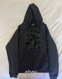 Taylor Swift The Eras Tour Charcoal Gray Concert Merch Hoodie L