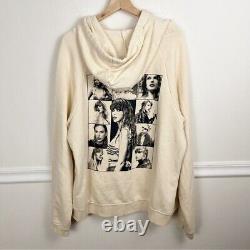 Taylor Swift The Eras Tour Cream Hoodie Size Large