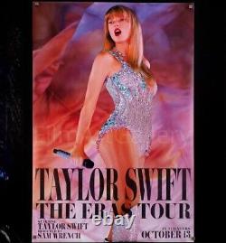 Taylor Swift The Eras Tour Movie Theater Poster FULL SIZEAUTHENTIC
