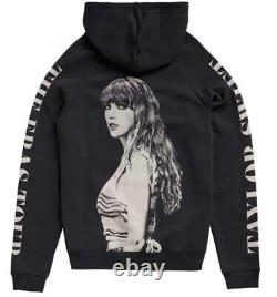 Taylor Swift The Eras Tour Official Merch Black Hoodie 2XL NEW! Sealed