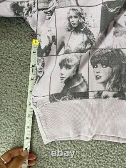 Taylor Swift The Eras Tour Official Merch Pullover Unisex Size Large Almond Crop