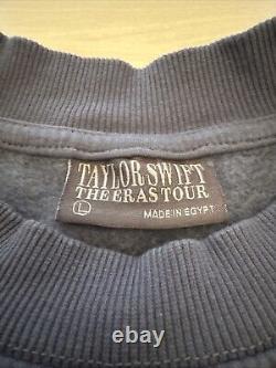 Taylor Swift US Eras Tour Blue Crewneck Large (L) NEVER WORN BRAND NEW