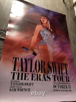 Affiche de cinéma de la tournée Taylor Swift The Eras en format IMAX COMPLET