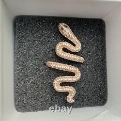 Anneau serpent en or rose 925 rare et authentique de l'ère Reputation de Taylor Swift avec boîte