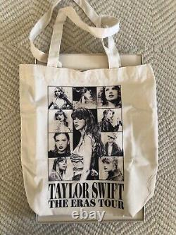 BOÎTE DE MARCHANDISES VIP DE LA TOURNÉE DES ÈRES DE TAYLOR SWIFT NON OUVERTE Tout et Confettis Star