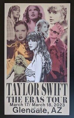 COMPLET Taylor Swift The Eras Tour Soirée d'ouverture Affiche de Glendale