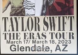 COMPLET Taylor Swift The Eras Tour Soirée d'ouverture Affiche de Glendale