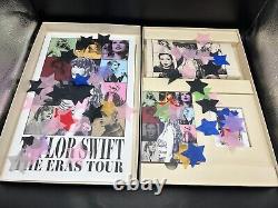 ERREUR D'IMPRESSION Taylor Swift Eras Tour Los Angeles SoFi VIP Package Merch Box avec AFFICHES