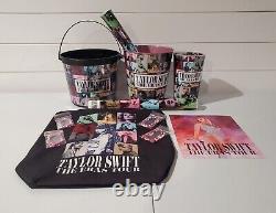 Film de la tournée des ères de Taylor Swift AMC Gobelet en plastique + seaux + bracelets + bâtons
