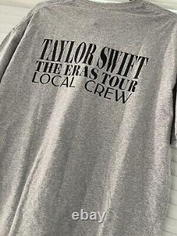 Gildan Taylor Swift la tournée des ères T-shirt d'équipage local taille XL pour hommes