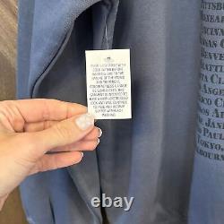 NWT Le Tour des Époques Sweat-shirt à col rond bleu Taylor Swift Merch en taille moyenne