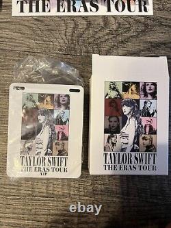 Pin's VIP de la tournée des ères de Taylor Swift, billet, affiche de la ville, cordon 2023 Atlantique rare